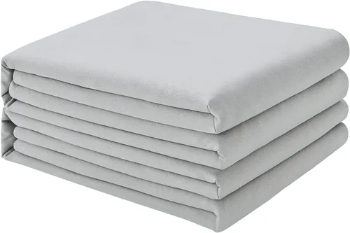 Miniatura 10 de FreshCulture Sábanas Planas King Solo Paquete de 2 - Sábanas Planas de Cama de Calidad Hotelera - Microfibra Cepillada - Ultra Suaves y Azul marino