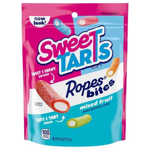 Miniatura 14 de SweeTARTS Caramelos Chewy Fusions, mezcla de ponche de frutas, dulce y agrio, 9 onzas