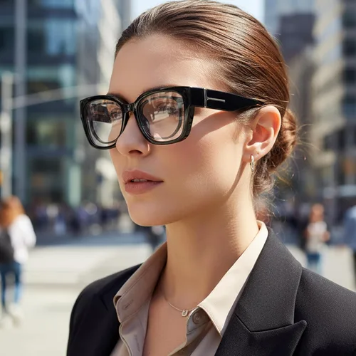 Miniatura 2 de LVIOE Lentes con filtro de luz azul para mujeres y hombres, anteojos de bloqueo de luz azul de gran tamaño para llevar sobre anteojos LB7511