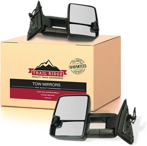 Miniatura 57 de Trail Ridge Juego de espejos de remolque de 2 piezas para el lado del conductor y del pasajero compatible con Ford F-150 FO1320479 FO1321479