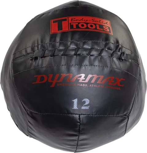 Miniatura 11 de Body-Solid Tools Dynamax - Pelota medicinal suave de alta calidad, bolas de pared que no rebotan para entrenamiento de fuerza, entrenamiento