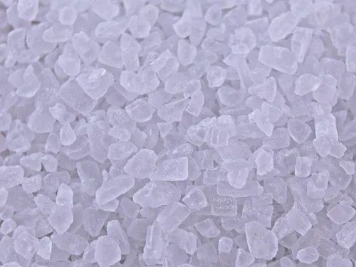 Sal marina mediterránea blanca gourmet prémium (grado molinillo de 16 onzas, gruesa) en bolsa de repuesto resellable ~ Certificado Kosher, amada por