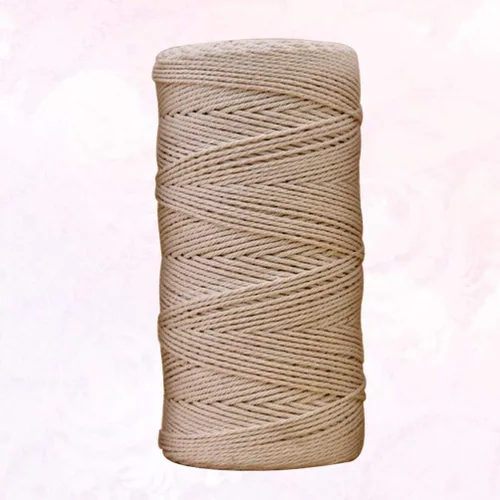 Miniatura 2 de Hemoton Cordón de hilo de algodón: cuerda de macramé, cuerda de macramé, tapiz de hilo de algodón, cuerda de macramé para colgar plantas