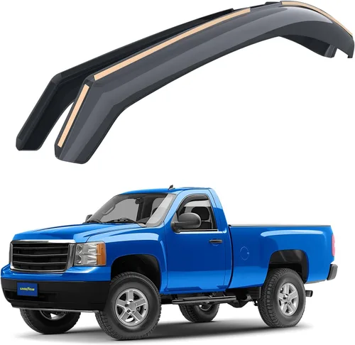 Miniatura 14 de Goodyear - Deflectores de ventana inastillables de canal para Ford Escape 2020-2026, protectores para la lluvia, viseras para la ventana del auto