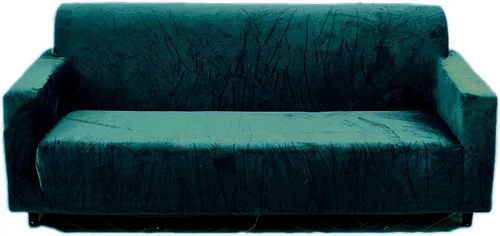 Miniatura 9 de Funda de sofá de felpa para sofá de 3 cojines, funda de terciopelo elástica para silla reclinable, protector de muebles y sofá biplaza