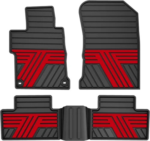 Miniatura 39 de Alfombrillas para Honda Civic Sedan y Sedan Si 2012-2015 (no para Coupe), ajuste personalizado, protección para todo tipo de clima, tapetes
