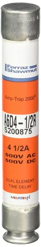 Miniatura 35 de Mersen a6d-r amp-trap Clase de 2000 time-delay/RK1 Fusible con fusible visual Open Indicador, 1