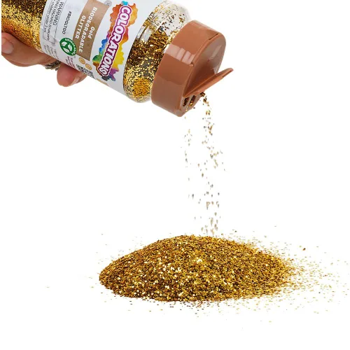 Miniatura 3 de Colorations Purpurina biodegradable - Oro 4oz