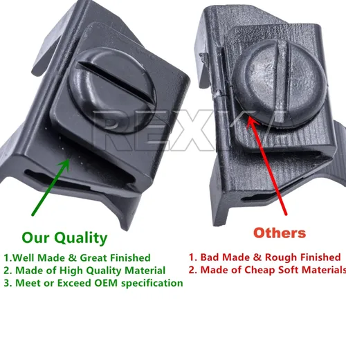 Miniatura 5 de Rexka Juego de 5 clips y pasadores para guardabarros delantero y parachoques para Toyota Lexus 53879-58010 47749-58010 Avalon Camry Corolla 5 juegos.