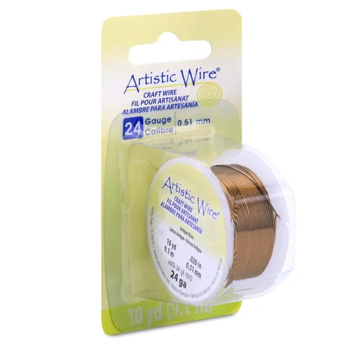 Miniatura 59 de Artistic Wire Alambre de Cobre Coloreado Plateado en Plata Resistente al Deslustre para Manualidades y Envolver Joyería, Resistente al Deslustre