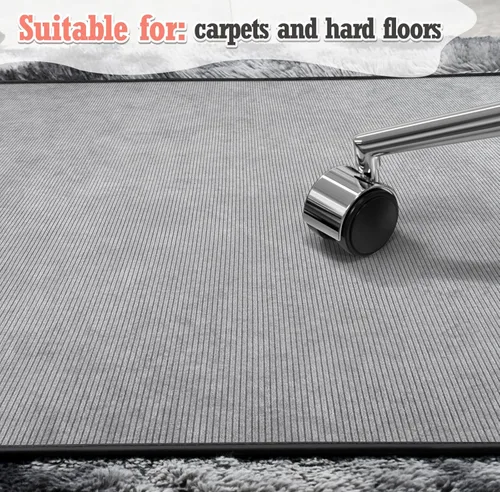 Miniatura 7 de Tapete de silla de oficina resistente para alfombra y piso de madera dura, tapete bohemio para silla de escritorio, alfombra de 36 x 48 pulgadas