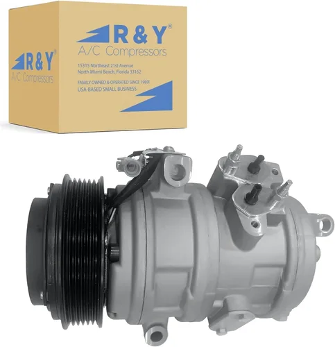 RYC - Compresor de CA y embrague de A/C IH328 (se adapta a Toyota 4Runner 4.7L 2003-2009; compatible con Toyota Sequoia 4.7L 2001-2007; compatible