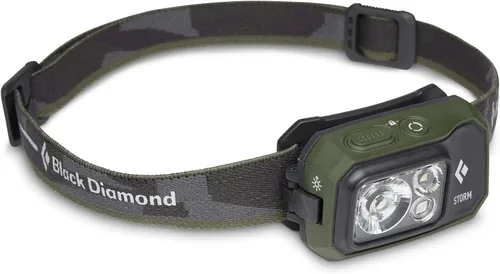 Miniatura 17 de BLACK DIAMOND Linterna frontal Storm 450 450 lúmenes de brillo Impermeable y regulable 3 pilas AAA (incluidas) Camping, Senderismo, Correr