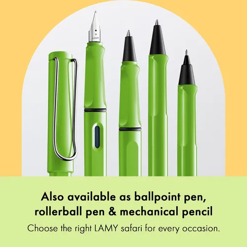 Miniatura 6 de Lamy safari aquasky - Pluma estilográfica con agarre ergonómico y punta de acero pulido tamaño M - ideal para cualquier escritura y caligrafía