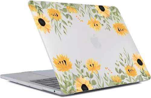Miniatura 13 de Compatible con MacBook Air 13.3 pulgadas A1466/A1369, carcasa rígida de plástico para Mac Air 13.3 con Touch ID (2010-2017), montañas negras