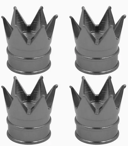 Miniatura 9 de Tapas de Vástago de Válvula de Neumático de Coche 4 PIEZAS Cubiertas Universales de Vástago Juego de Tapas de Válvula de Neumático de Aluminio