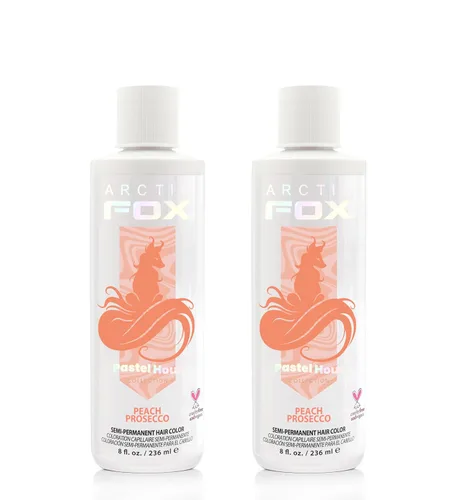 Miniatura 18 de ARCTIC FOX - Tinte de color semipermanente para cabello vegano y libre de crueldad, color amarillo intenso (4 onzas líquidas, Cosmic Sunshine)