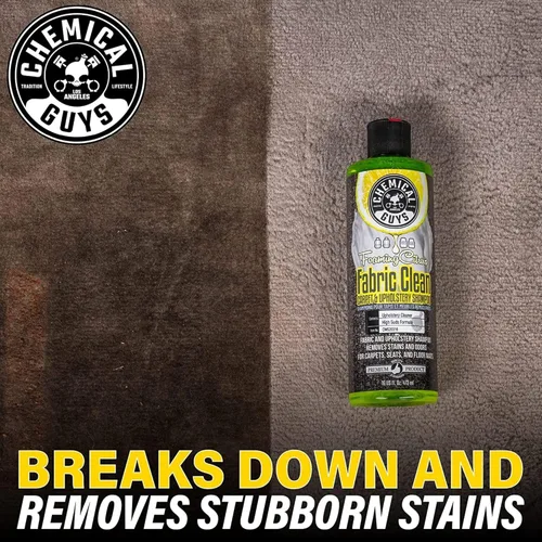 Miniatura 6 de Chemical Guys CWS203 HOL315 Fabric Clean - Kit de limpieza de espuma cítrica y cepillo de taladro fácil de usar, para alfombras y tapicería