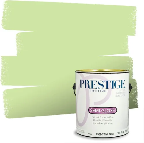 Miniatura 90 de PRESTIGE Pintura exterior e imprimación en uno, aloe, plano, 1 galón