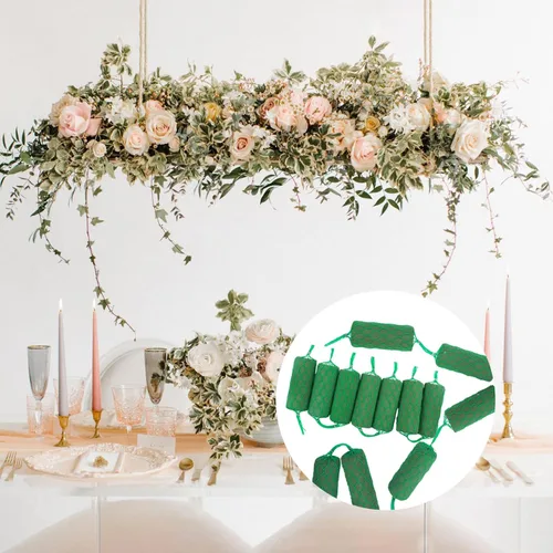Miniatura 6 de Prashent Guirnalda de espuma húmeda floral de 9.2 pies para flores frescas, espuma húmeda floral para decoración del hogar, jardín, boda, puerta