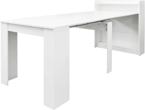 Miniatura 7 de Mesa de comedor extensible moderna con almacenamiento