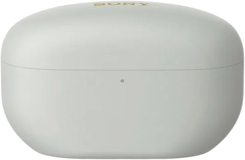 Miniatura 7 de Sony WF-1000XM5 - Paquete de auriculares verdaderamente inalámbricos con cancelación de ruido (plateado) con funda de silicona (azul), puntas