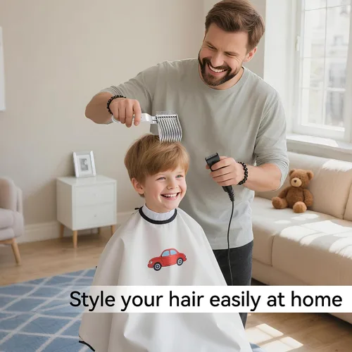 Miniatura 7 de Juego de peines profesionales Blend Friend Fade en color negro para barbero, peines profesionales para hombres y niños, herramientas de corte