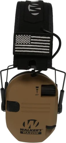 Miniatura 3 de Walker's Orejera electrónica Razor Slim Patriot - Battle Brown