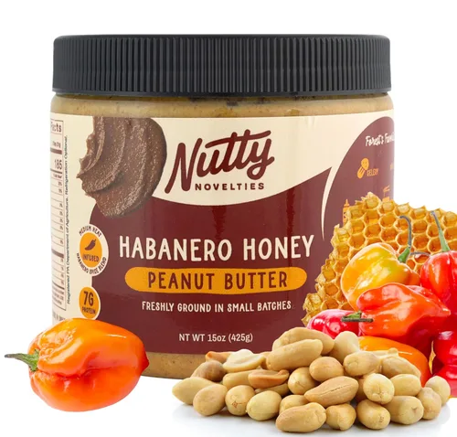 Miniatura 20 de Nutty Novelties Mantequilla de maní, alta en proteínas, baja en azúcar, mantequilla de maní saludable, mantequilla de maní completamente natural