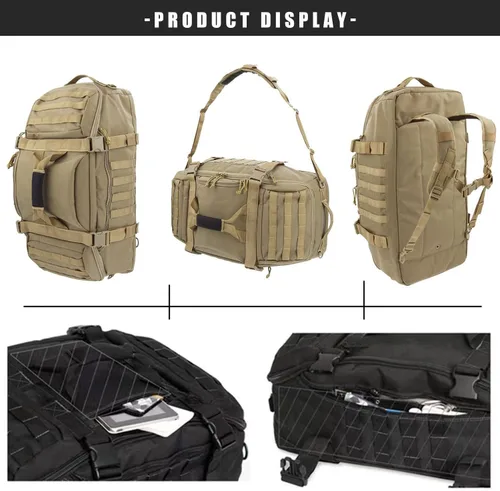 Miniatura 6 de Bolsa de gimnasio, bolsa de viaje para hombres y mujeres, bolsa de entrenamiento para militares, deportes, durante la noche, baloncesto, táctica