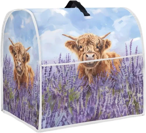 Miniatura 24 de Butterfly Kitchen Aid - Funda acolchada para batidora de pie, se adapta a todos los modelos de cabezal inclinable y elevador de tazón, tela