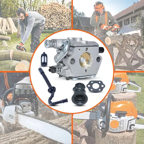 Miniatura 6 de para Stihl 021 023 025 MS210 MS230 MS250, Ms250 Kit de carburador, 1123 120 0603, 1123 141 2000, 1123 358 7702, 0000 350 350 350 32 ES/112 ES 3 141