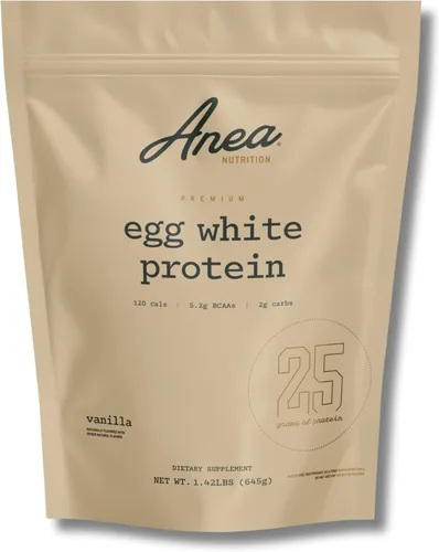 Miniatura 11 de Proteína de clara de huevo de Anea - Chocolate 0.85 oz de proteína Sin grasa, sin colesterol 0.17 oz de BCAA Perfil completo de aminoácidos