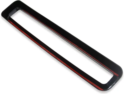 Miniatura 4 de MSCRP Insertos de rejilla delantera ABS para Dodge Challenger 2015-2020 (negro)