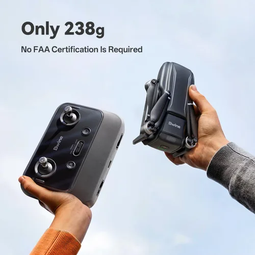 Miniatura 7 de Bwine F7MINI SE - Drones GPS con cámara para adultos 4K, solo 8.40 oz, tiempo de vuelo de 70 minutos, TOF, alcance de 9842 pies, retorno automático
