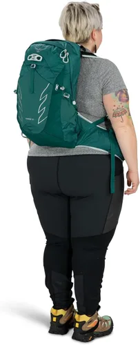 Miniatura 10 de Osprey Mochila de senderismo Tempest para mujer, verde, (Jasper Green), Mochila de senderismo Tempest