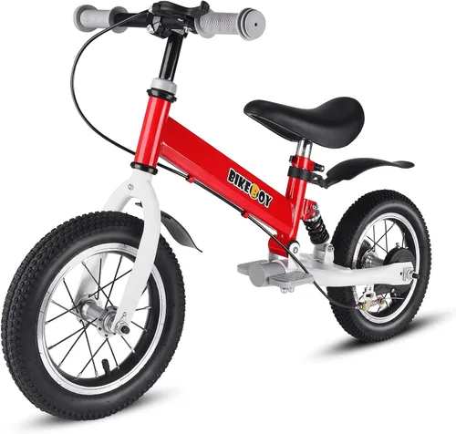 Miniatura 8 de Balance Bike 2 in 1,The Dual Use of a Kids Balance Bike and Kids Bike,12 14 Inches for 2-6 Years Old,with Shock Absorbers, Fenders, Pedals