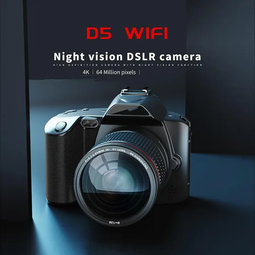 Miniatura 8 de HURRISE Cámaras para Fotografía 4K vlogging Cámara Digital 64MP cámaras fotograficas Principiantes DSLR Viajes Principiante Barato aa Batería zs200d