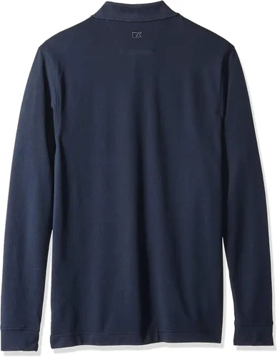 Miniatura 2 de Cutter & Buck Polo Advantage de manga larga para hombre 35+UPF