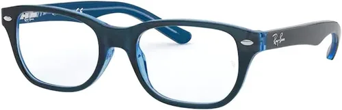 Ray-Ban Junior RY1555 - Lentes graduados cuadrados para niños y niñas + paquete con kit de diseño iWear