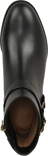 Miniatura 3 de Vionic Botines Vienna Rhiannon de cuero con cremallera para mujer, botines cómodos que ayudan al dolor de talón, fascitis plantar con soporte