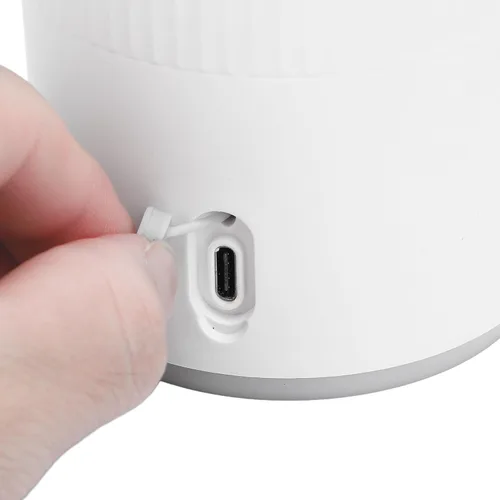 Miniatura 9 de Hervidor eléctrico portátil recargable – Hervidor eléctrico de viaje de 13.5 fl oz, con agitador giratorio, mini hervidor de té de acero inoxidable