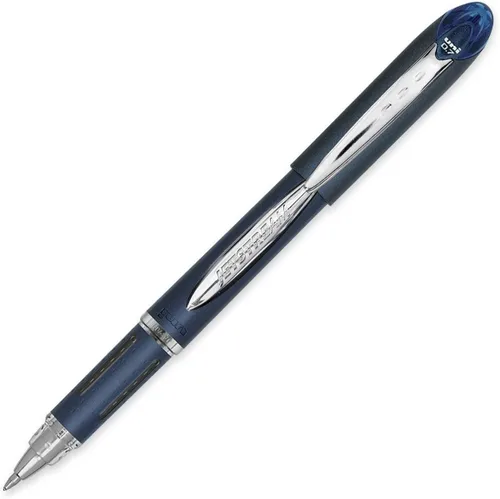 Miniatura 4 de Bolígrafo uniball Jetstream de punta fina (0.7mm), azul