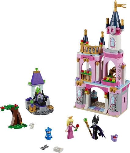 LEGO - Kit de construcción 41152 del castillo de cuento de hadas de la princesa durmiente de Disney (322 piezas)