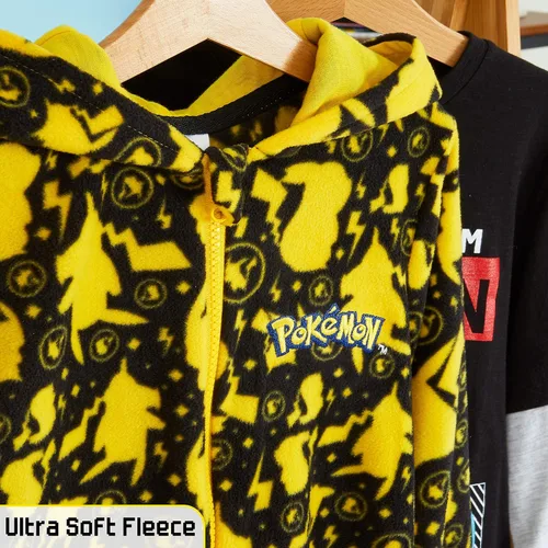 Miniatura 5 de Pokemon Pijama Pikachu de una pieza para adolescentes y niñas
