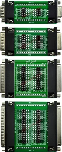 Miniatura 6 de Electronics-Salon D'sub DB9 Placa de prueba de diagnóstico, Conector DSUB DB9 Macho a Hembra.