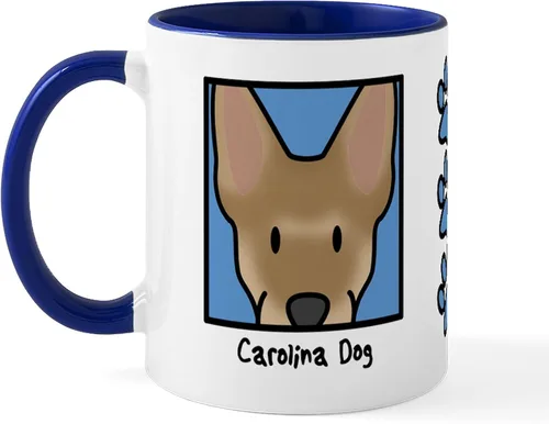 Miniatura 26 de CafePress Taza de café de cerámica Anime American Eskimo de 11 oz (11.0 fl oz)