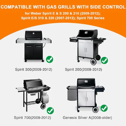 Miniatura 2 de SafBbcue 91360 Kit de encendido para Weber Grill 1819-51 1836-32 Reemplazo de encendedor de parrilla compatible con Weber Spirit E210 E215 E310
