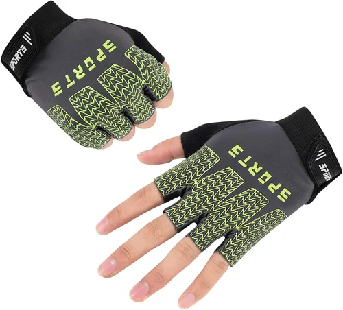 Miniatura 2 de Accmor Guantes deportivos para niños guantes de medio dedo guantes de ciclismo para niños y niñas guantes de pesca para ciclismo campamento pesca
