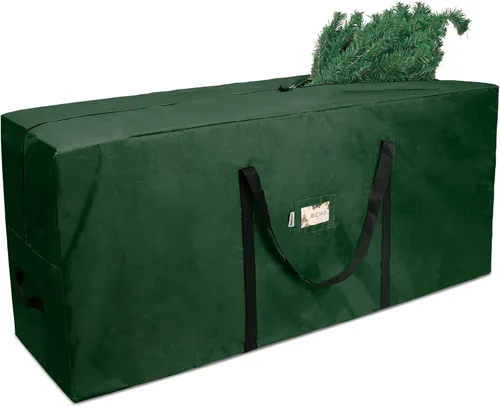 RICHIE Bolsa de almacenamiento para árbol de Navidad de 7.5 pies, se adapta a árboles artificiales de hasta 7 pies, bolsa Oxford 600D para árbol de